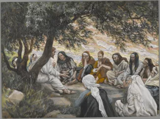 James Tissot: The Exhortation to the Apostles