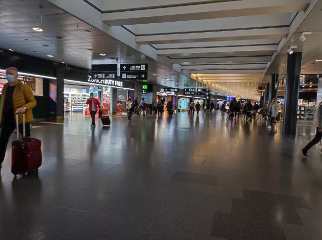 ワルシャワ空港の景色