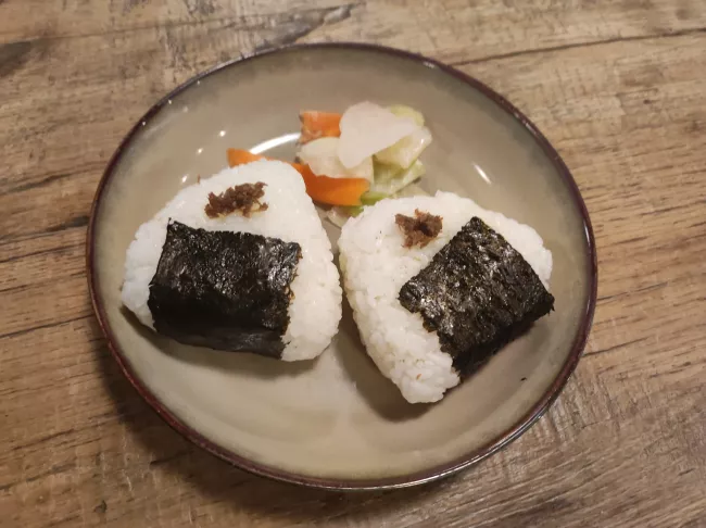 かもめ食堂のトナカイのおにぎり